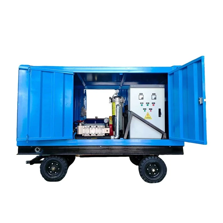 14500psi endistriyèl tiyo netwayaj machin jetting hydro