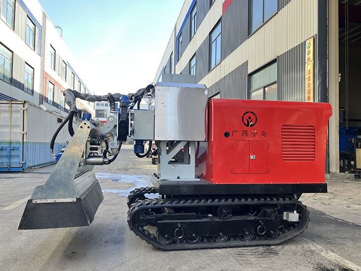 22000Psi Hydro Entelijan Sistèm demolisyon konkrè