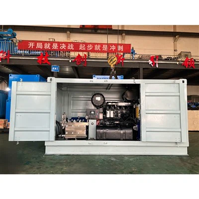 300L/min 500bar Dlo Presyon Dlo Drilling Piling Machine