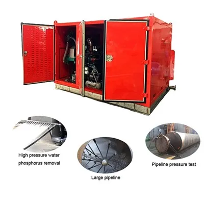 Endistriyèl Gwo Tib Netwayaj Hydro Blaster